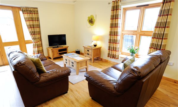 open plan living room